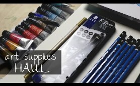 Art supplies haul - March 2022