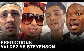 PROS PICKS | OSCAR VALDEZ VS SHAKUR STEVENSON PREDICTIONS