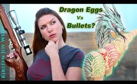 Gun Vs. DRAGON EGGS - MESSY!