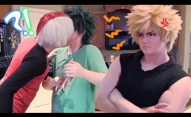 Bakugo's WORST Birthday Ever [TodoBakuDeku] | My Hero Academia Cosplay