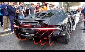 $2.5Million Lamborghini Centenario CAUSES CHAOS in London!